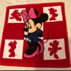 ディズニー ミニーちゃんハンドタオル