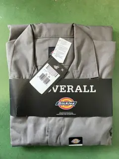 Dickies（1着値） グレー オーバーオール　型番48799