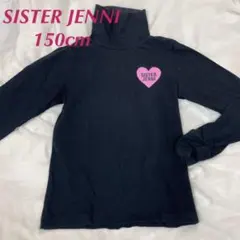 シスタージェニィ ロゴ タートルネック ブラック ☘️