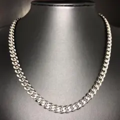 ネックレス 喜平 チェーン シルバー 45cm 幅 7mm ブリンブリン