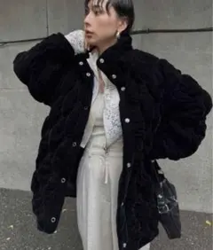 スエード ブルゾン