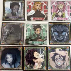 鬼滅の刃　煉獄杏寿郎　胡蝶しのぶ　甘露寺蜜璃　竈門炭治郎　悲鳴嶼行冥　シール烈伝