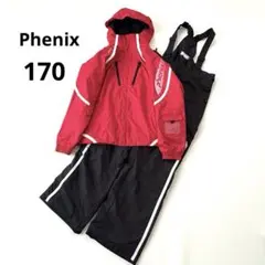 Phenix スキー スノボウェア 上下セット 170 レッド/ブラック