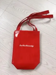 see you yesterday Girls don't cry  バッグ赤 Girls Don't Cry See You Yesterday - メルカリ