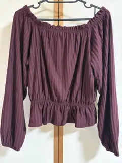 【H&M】オフショルダー トップス Mサイズ