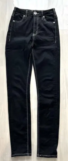 GYDA スキニーパンツ　ハイウエストワンウォッシュスキニーパンツ