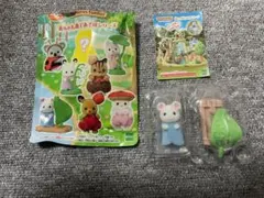 シルバニア　赤ちゃん森であそぼシリーズ　マシュマロネズミの小さい赤ちゃん