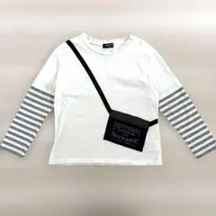 comme ca ism長袖カットソー ポケット付き