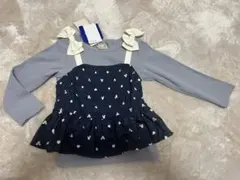 新品未使用　petit main ディズニー柄 長袖カットソー 90cm
