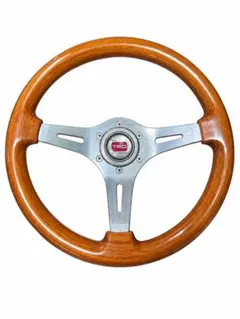 ナルディ ウッドステアリング 3本スポーク クラシック - メルカリ
