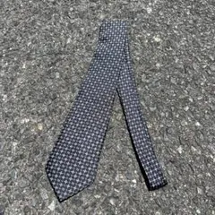 90s~00sイタリア製 FENDI 小紋柄 ネクタイ ネイビー