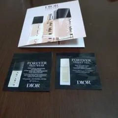 ディオールフォーエヴァーフルイドスキンウェア0N&下地サンプル
