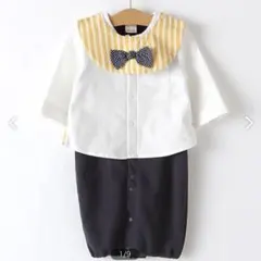 petit main プティマインおめかし衿スタイつき2WAYオール