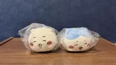 ちいかわ ハチワレ マスコット ねそべりぬいぐるみ 2点セット