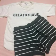 GELATO PIQUE グレー Tシャツ ショートパンツ セット - メルカリ