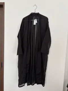 TRAVAIL MANUEL ブラック カーディガン Fサイズ