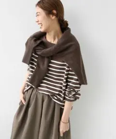 ジャーナルスタンダードレリュームオーガニックコットンボーダープルオーバー新品