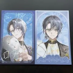 にじさんじ　dytica 3周年　チェキ風カード　２種　小柳ロウ