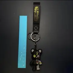【新品未使用】KAWS似 ロボットメカニカルベア　ストラップ　キーホルダー