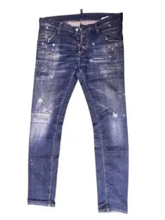 DSQUARED2リーバイス スキニーデニム ダークブルー