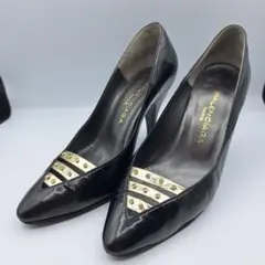 バレンシアガ/BALENCIAGA レザー パンプス ハイヒール【22.5】革靴のサムネイル
