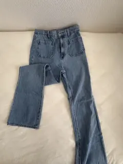 フレアデニム・ライトブルー