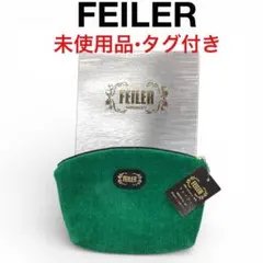★FEILER★花柄ポーチ★未使用品・タグ付き【フェイラー】