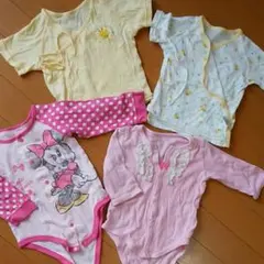 女の子 ロンパース 肌着