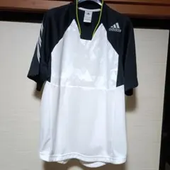 adidas シャツ　スポーツ ウエア Lサイズ身幅49,着丈70センチ位