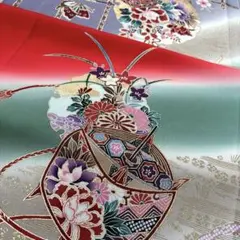 着物 はぎれ 777 生地 布 ハギレ アンティーク 絹　古布　和布　古裂　和柄