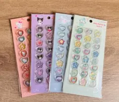おはじきふうシール4枚セット　国内正規品