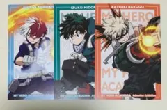 緑谷　爆豪　轟　ヒロアカ　ポスカ