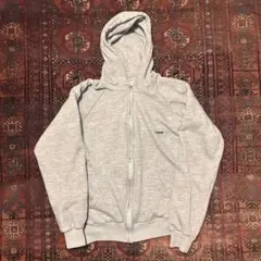 80s McGREGOR ルーマニア製 裏サーマル ジップパーカー L