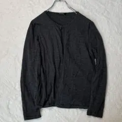MADAM JOCONDE カシミヤ100% カーディガン グレー　Lのサムネイル