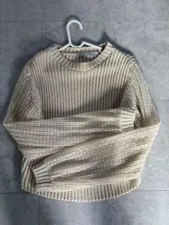 ZARA ベージュ ニットセーター S