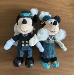 東京ディズニーシー 25周年 ぬいぐるみバッジ ミッキー ミニー