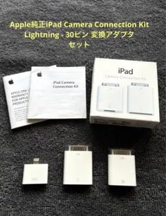 iPad ⭐︎Camera Connection Kit +変換アダプタ セット