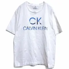 レア カルバンクライン CKロゴTシャツ 綿 白 S 半袖 東京スカイツリーのサムネイル