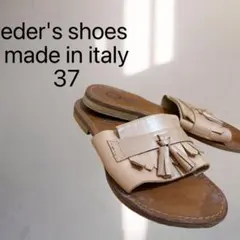 Eder エダーシューズ レザー タッセルサンダル 37 フリンジのサムネイル