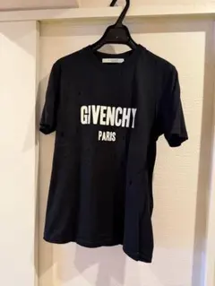 GIVENCHY PARIS ダメージ加工 Tシャツ ブラックのサムネイル