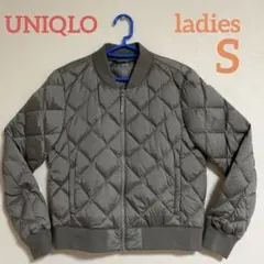 【未使用】UNIQLO ユニクロ ウルトラライトダウン キルトリブブルゾン S