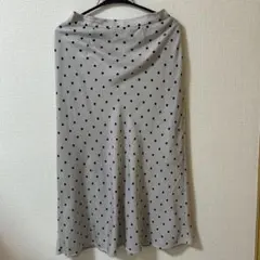 snidel ドット柄　マーメイドスカート