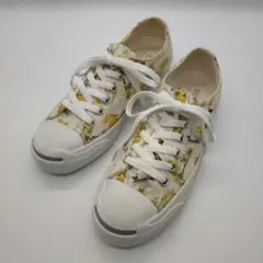 レア　美品　コンバース　ジャックパーセル　猫　ビーチ　24　converse