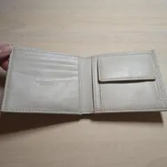 ビジネスレザーファクトリー 二つ折り財布 牛革