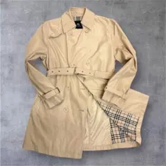 BURBERRY ノバチェック トレンチコート ベージュ ベルト付 美品