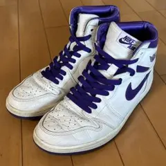 NIKE AIR JORDAN 1 RETRO HIGH OG パープル27cm