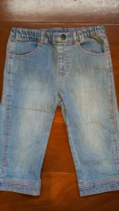 デニムハーフパンツ120