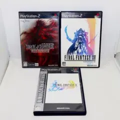 【PS2】ソフト 3点 ファイナルファンタジーX・XII・VII