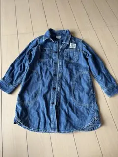 デニムシャツワンピース