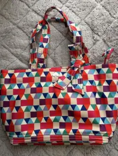 kate spade 幾何学模様マザーズバッグ